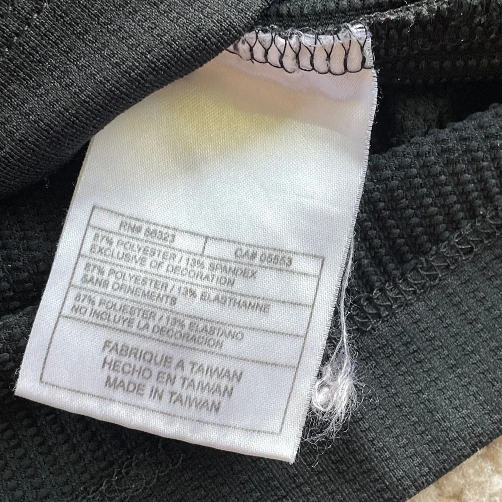 Nike Golf NikeFIT Dry Base Layer Black Mock Neck Long-Sleeve Top Size Small